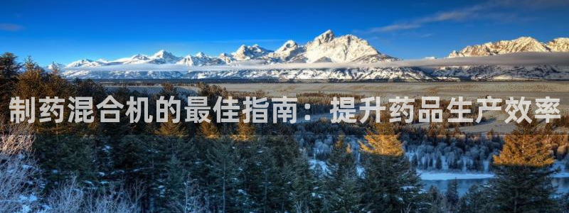 9游会老哥：制药混合机的最佳指南：提升药品生产效率